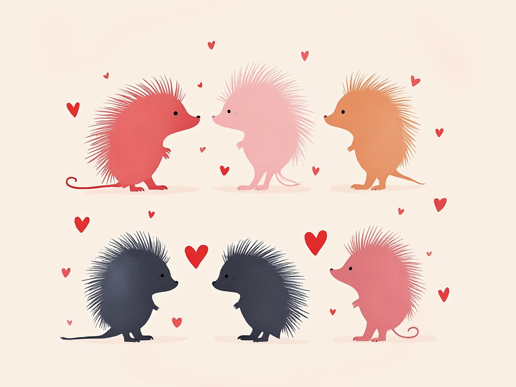 Porcupine intimacy lessons